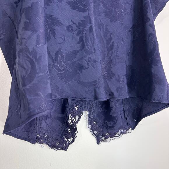 NWT Vintage Victoria's Secret Gold Label Button Cami‎ | Purple Blue | SZ Large - Picture 8 of 10